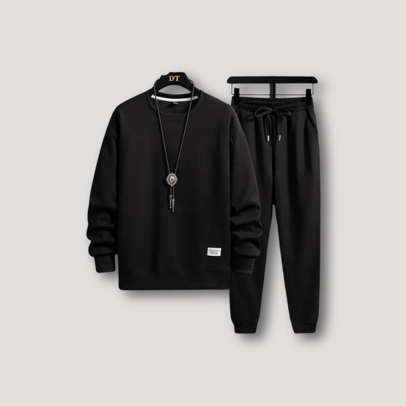 Sweatshirt and Sweatpants Tracksuit Set for Mens