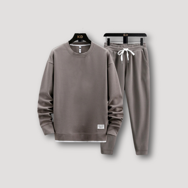 Sweatshirt and Sweatpants Tracksuit Set for Mens