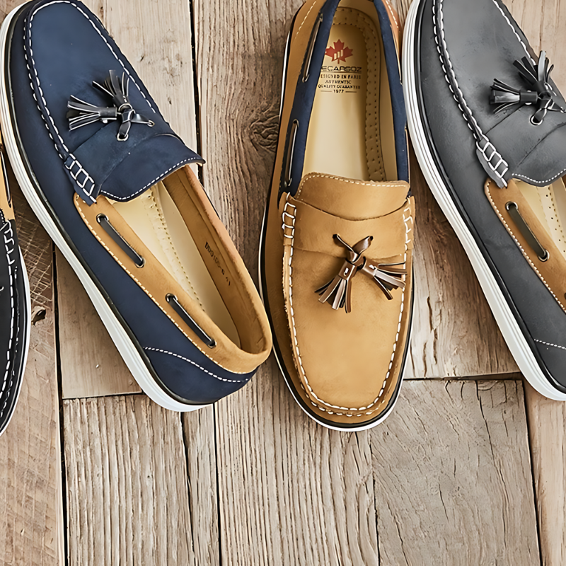 Tassel boat shoes mens discount