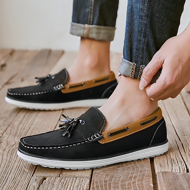 Classic Tassel Docksides Suede Boat Shoes for Men Sydneymode