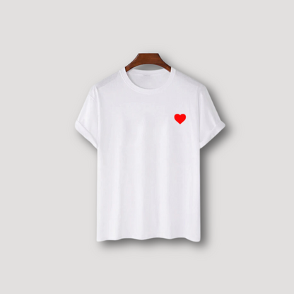 Red Heart Graphic T Shirt