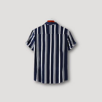 Casual Oxford Striped Shirt for Men