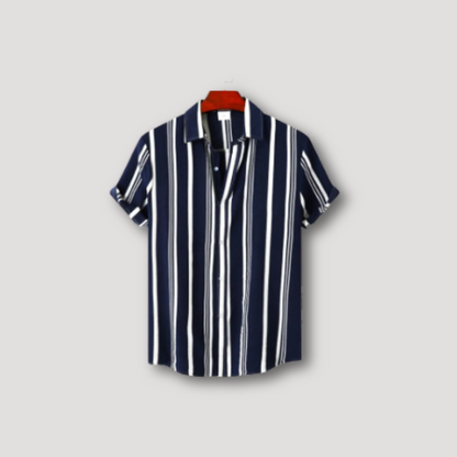 Casual Oxford Striped Shirt for Men