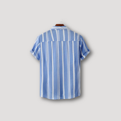 Casual Oxford Striped Shirt for Men