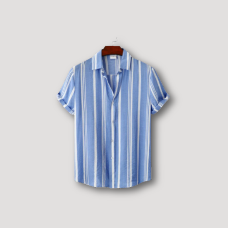 Casual Oxford Striped Shirt for Men