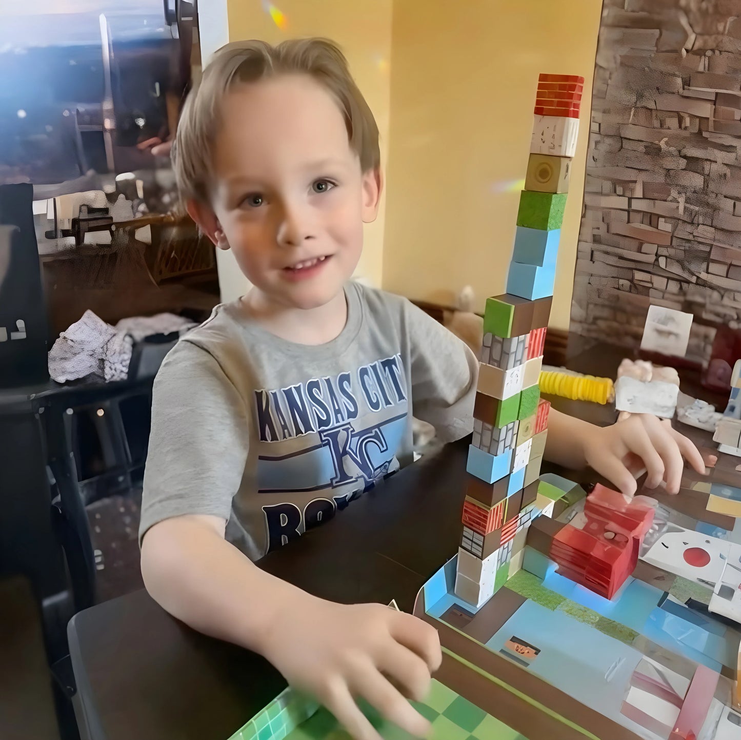 Minecraft Magnetic Building Blocks – 100 pcs – Magnetic blocks – Children's toys 3+