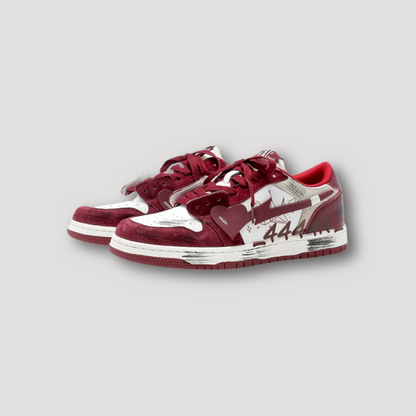 4444X Red Heart Red Sneakers Sale