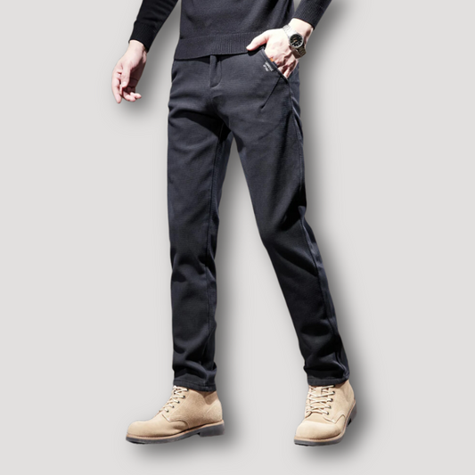 Casual Trousers Slim Fit Pants for Men