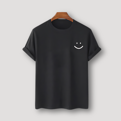 Smiley Face Summer T Shirt Graphic Tees Men