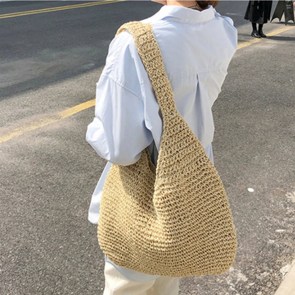 Braided Summer Straw Eco-friendly Bohemian Shoulder Bag