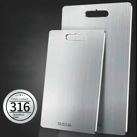 Titanix - Anti-Mould Cutting Board – 316 Stainless Steel - Double-Sided