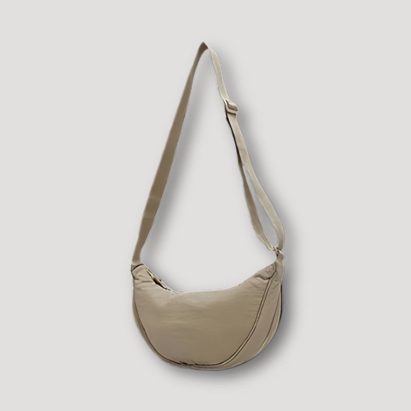 Waterproof Canvas Crescent Dumpling Cross Body Bags