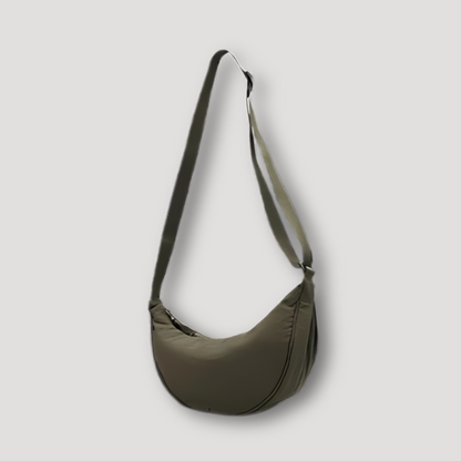 Waterproof Canvas Crescent Dumpling Cross Body Bags