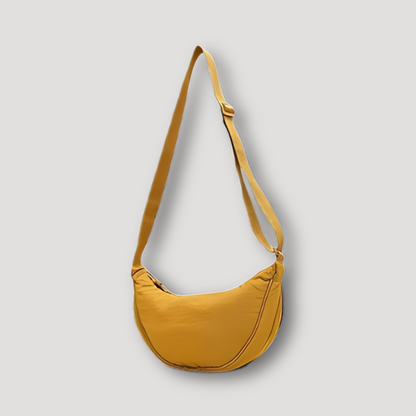 Waterproof Canvas Crescent Dumpling Cross Body Bags