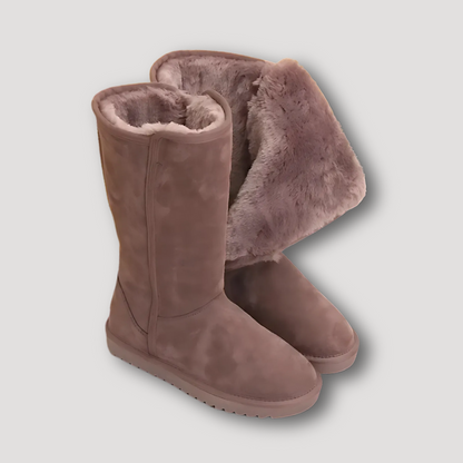 Faux Fur Lining Winter Boots Women Australia Side Zip Closure